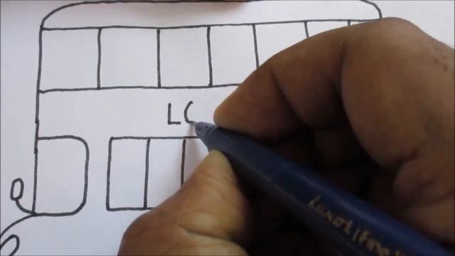 How to Draw a London Bus (Step by Step Tutorial) смотреть онлайн