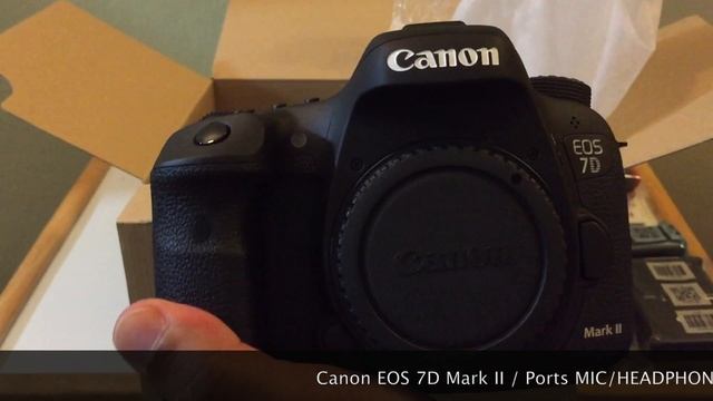 Canon EOS 7D Mark II Unboxing смотреть онлайн
