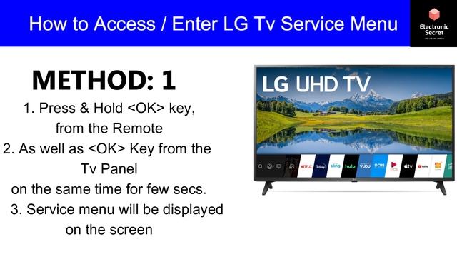 HOW TO ENTER LG TV SERVICE MENU || LG TV SECRET MENU CODE || LG TV HARD RESET смотреть онлайн
