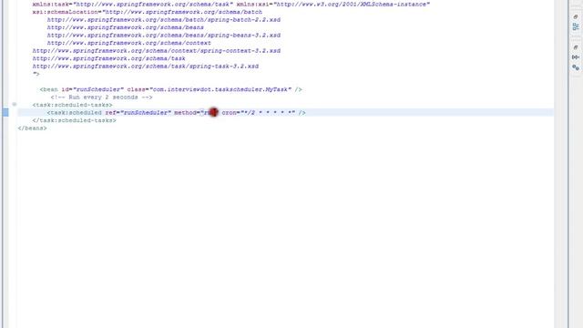 TASK SCHEDULER USING SPRING FRAMEWORK DEMO смотреть онлайн