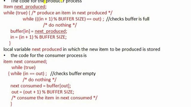 IPC Shared Memory in OS- Producer Consumer problem |Operating Systems смотреть онлайн