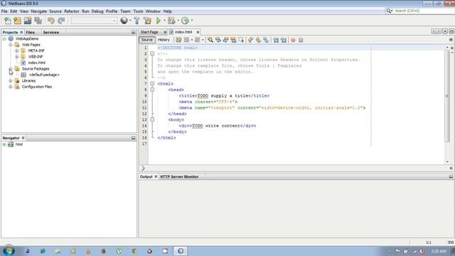 Creating Java Web Application Using Netbeans IDE смотреть онлайн