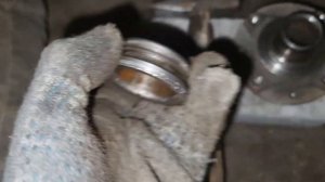 Замена ступичного подшипника без съёмкника и пресса. Daewoo Nexia N150