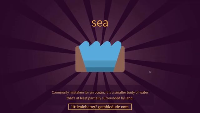 How To Make TSUNAMI In Little Alchemy 2