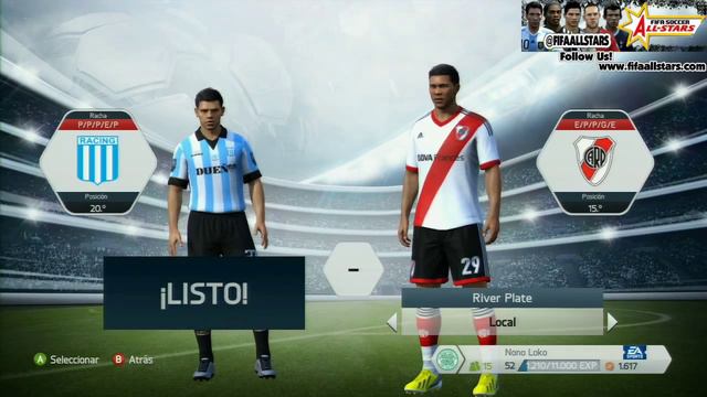 FIFA14 Liga Argentina Rating and Kits - FIFAALLSTARS.COM смотреть онлайн