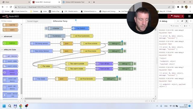 Temperature difference scene: new functions to iHost with Node-Red смотреть онлайн