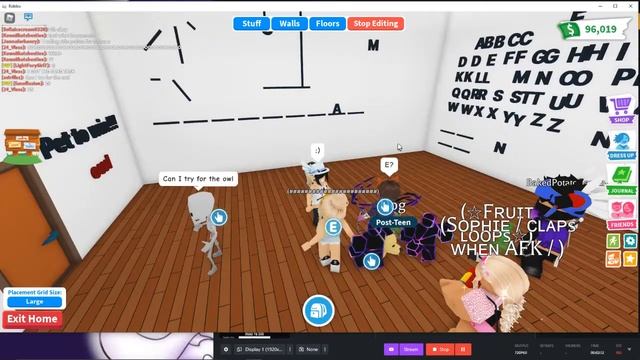 Roblox Adopt me Hangman смотреть онлайн