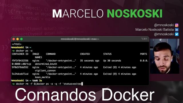 Comandos Docker no dia-a-dia #parte1 смотреть онлайн