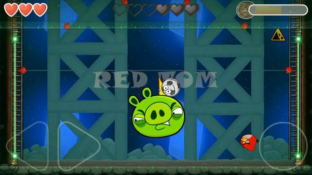 Soccer Ball with Angry Bird Ball Fights The Big Piggy Boss - Boss Fight. смотреть онлайн