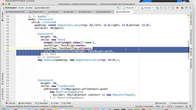 24 Flutter Show Data Class user interface смотреть онлайн