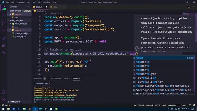 #02 CRUD App With Image Upload Using NodeJs, ExpressJs, MongoDB & EJS Templating Engine смотреть онлайн