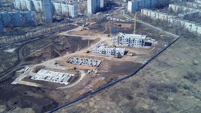 Стройка от Жилстрой-1 на полях между ул. Валентиновская и ул. Светлая, ситуация на 11-04-2021 смотреть онлайн