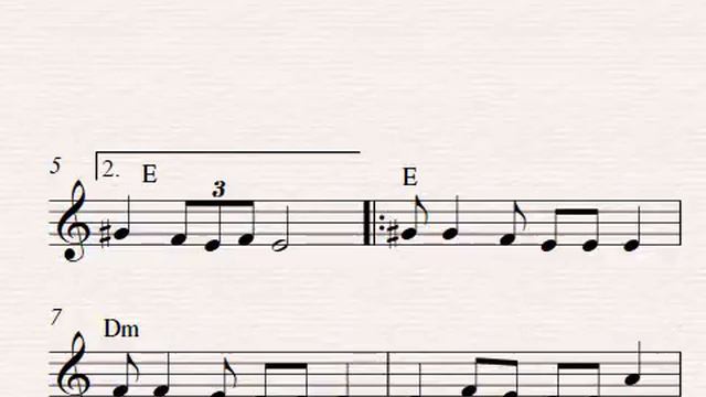 Hava Nagila | Violin sheet music смотреть онлайн