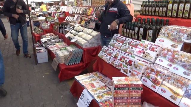 Продуктовый базар в Кемере Турция / Где найти базар в Кемере / Что продают на турецком базаре смотреть онлайн