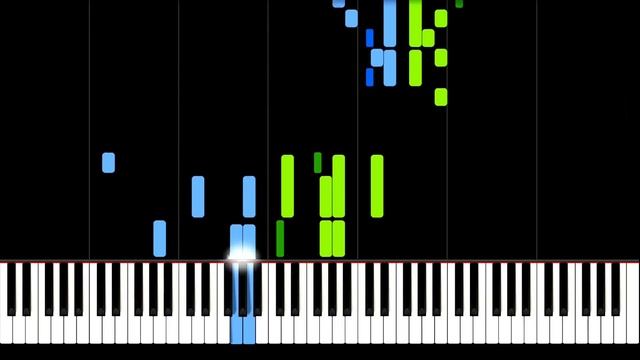 Valse mélancolique - Vladimir Rebikov | Piano Tutorial | Synthesia | How to play смотреть онлайн
