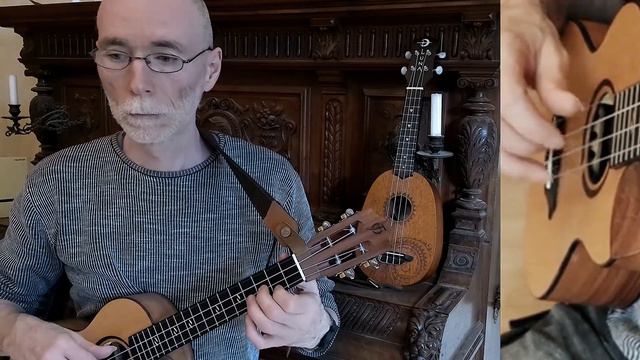 Dutch Dance - Hans Neusiedler (Ukulele Fingerstyle with free Tabs) смотреть онлайн
