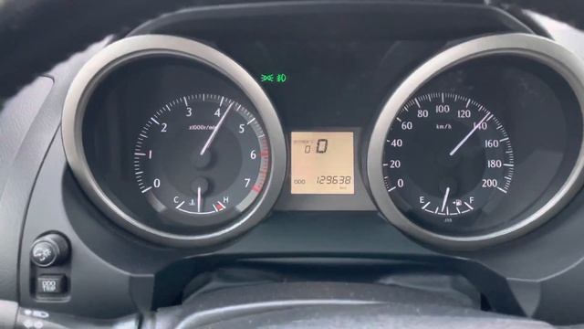 Разгон (acceleration) Toyota Land Cruiser Prado 150 2010 г.в. V=2,7L Европеец смотреть онлайн