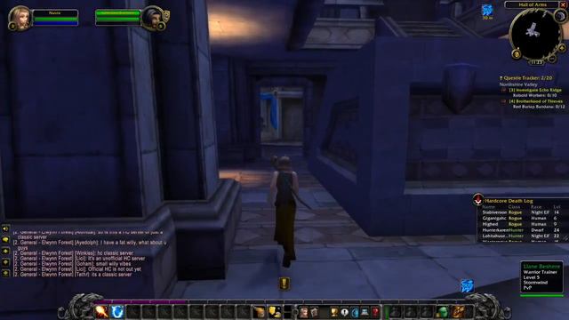 World of Warcraft Classic: Hardcore. First time playing WoW Classic. смотреть онлайн