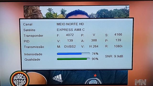 EXPRESS AM8 BANDA C 14W COM BONS CANAIS смотреть онлайн