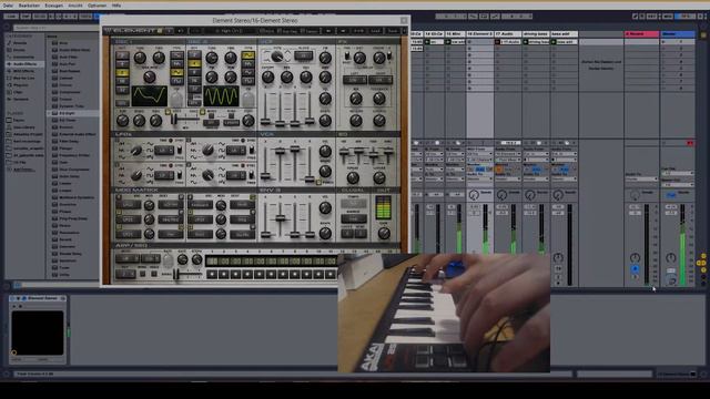 HowTo:Songwriting electrofunk in Ableton/GuitarRig with a live Guitar impro&freeware VST plugs смотреть онлайн