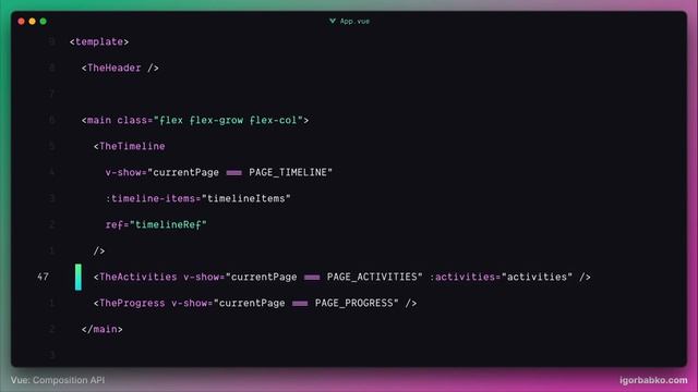 Vue Composition API From Scratch #82 - Refactoring timeline items module смотреть онлайн