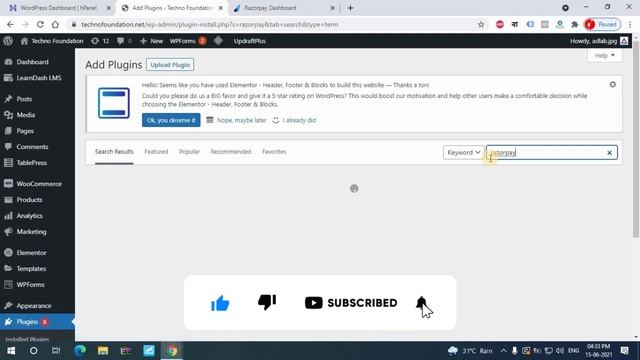 How to connect #Razorpay Payment Gateway with #WooCommerce Plugin in wordpress in Hindi смотреть онлайн