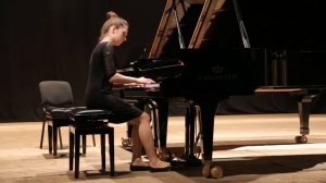 И.С.Бах. Прелюдия и Фуга BWV 543 для органа (пер. Ф.Листа). Анастасия Ягуткина