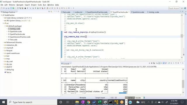 (20) - Spark dataframe : Reading-Writing modes , Joining , repartition , coalesce, partitionBy etc смотреть онлайн