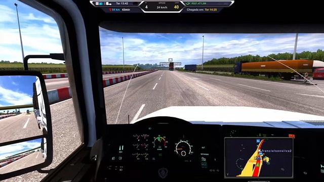 Mod Grátis 2024 Bob Constellation + Scania 113 + Granel 2 Eixos  Ets2 1.49 #comboio #ets2mods