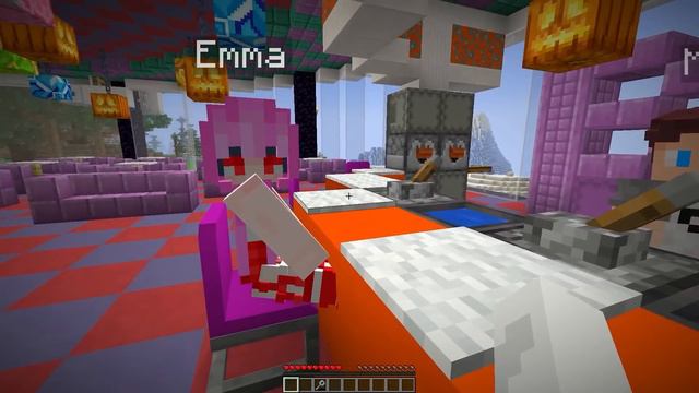 Copier ce que fait ma FANGIRL pendant 24 heures sur Minecraft ! смотреть онлайн