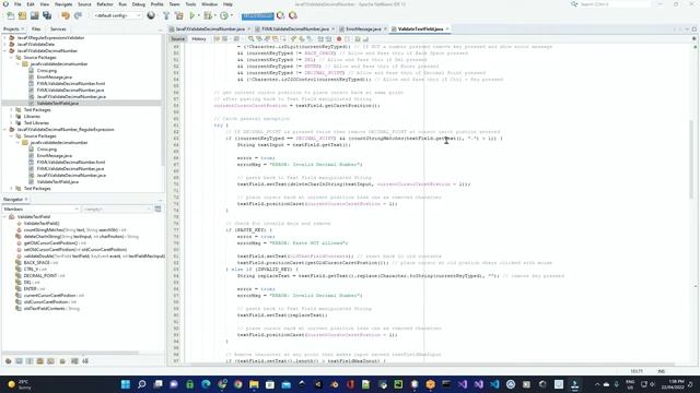 JavaFX TextField Input While Typing KeyEvent Regular Exp Validation Code Decimal Numbers Tutorial 0 смотреть онлайн