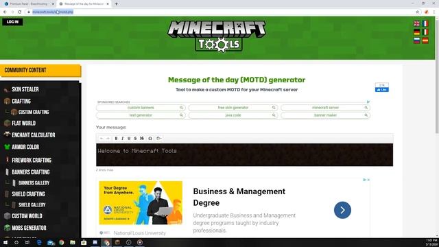 How to update your Minecraft server MOTD смотреть онлайн