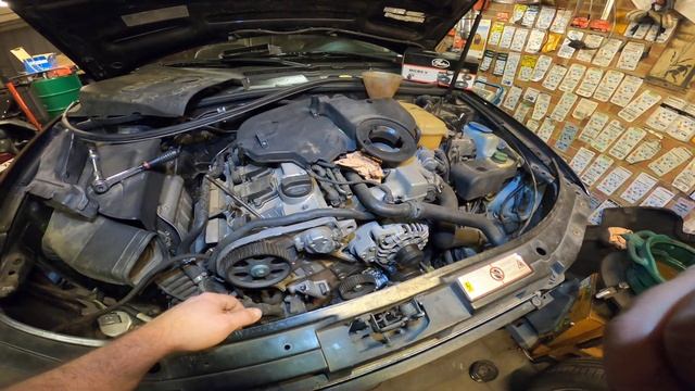 Audi A6 1.8 turbo timing belt part 2 смотреть онлайн