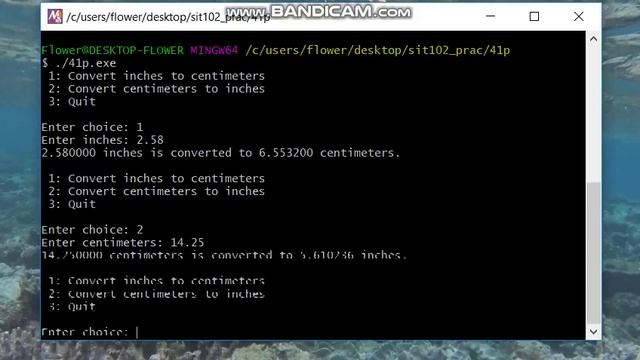 SIT102 TASK 4.1P смотреть онлайн