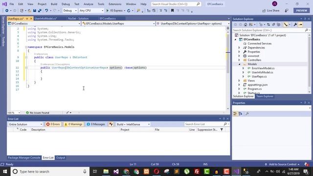 ✔️ Entity Framework Core Code First CRUD Operations in ASP.NET CORE Application смотреть онлайн
