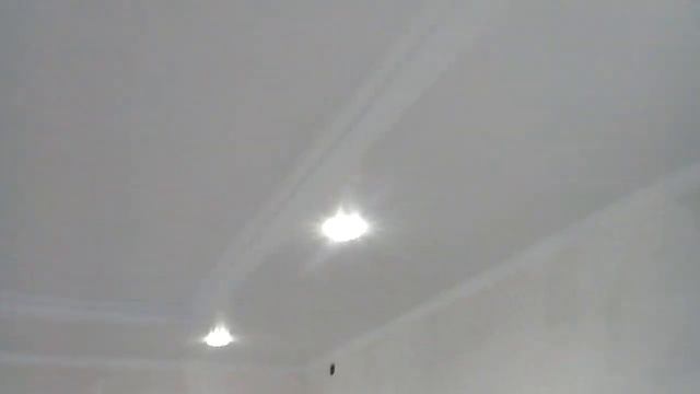 Моя работа по отделке. Потолки зал, кухня из ГКЛ, два уровня, прямолинейные. смотреть онлайн