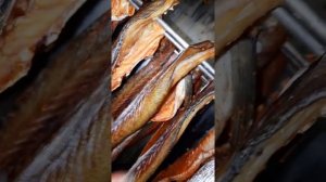 Минтай. Вяленый минтай. Янтарная с  перцем. филе минтая с красным перцем. балык минтая.брюшки минта