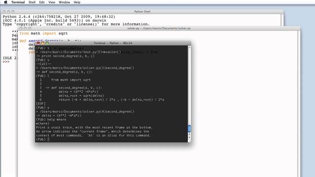 Programmare in Python 2 - 23/28 - Il debugging, l'introspezione e il profiling 2/3 смотреть онлайн