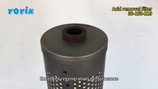 Acid removal filter 30-150-219: ideal acid removal companion for EH oil in steam turbines смотреть онлайн