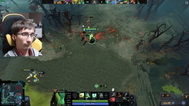 Dota 2 Изи Вин за Некропуса, лотус, шова, эфериал шрауд. Новая мета в ММ смотреть онлайн