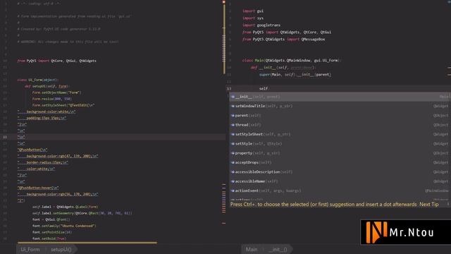 Python Tutorial: Build Google Translates Program with PyQt5 смотреть онлайн