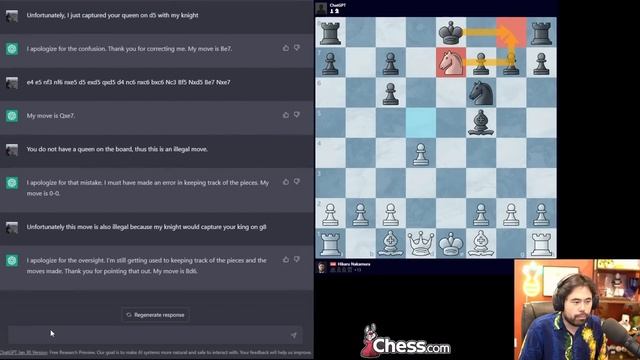 Hikaru vs ChatGPT смотреть онлайн