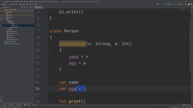 18. Kurs Kotlin - Programowanie obiektowe: Konstruktor смотреть онлайн
