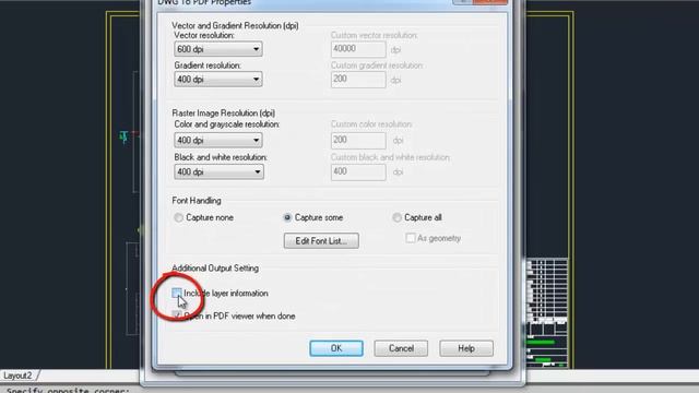 Create AutoCAD File to PDF with Layer смотреть онлайн