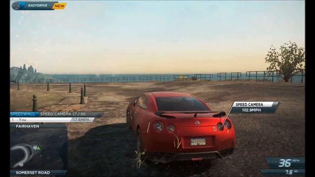 Need For Speed Most Wanted PC HD Nissan GTR смотреть онлайн