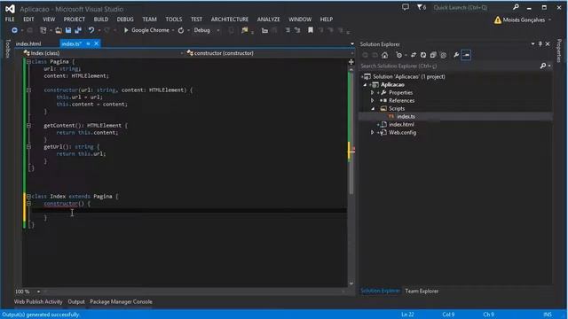 TypeScript - Aula03 - Classes, Interfaces e Módulos смотреть онлайн