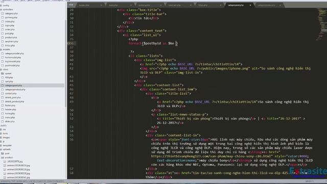 Bài 36 : Lấy ra bài viết thuộc danh mục | tự build PHP MVC PDO Framework смотреть онлайн