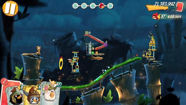 Angry Birds 2 PC King Pig Panic (KPP) with Stella for extra Leonard card (Oct 10, 2021) смотреть онлайн