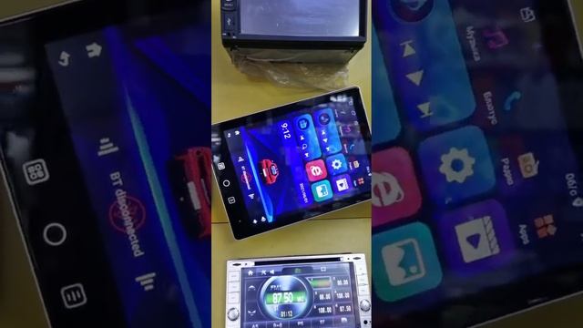 Автомагнитола 2 Din, Android сенсорный экран 9,5 дюйма, 1 Гб + 16 ГБ Автоматическое вращение смотреть онлайн