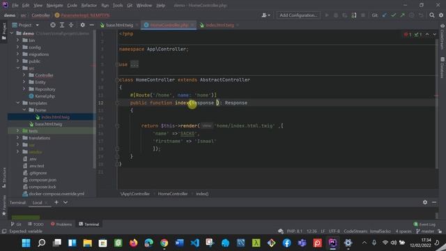 Symfony 6 #3 Variables смотреть онлайн